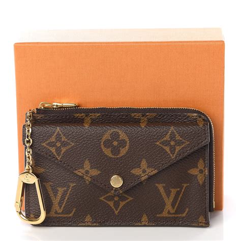 louis vuitton monogram card holder hot stamping|Louis Vuitton name card holder.